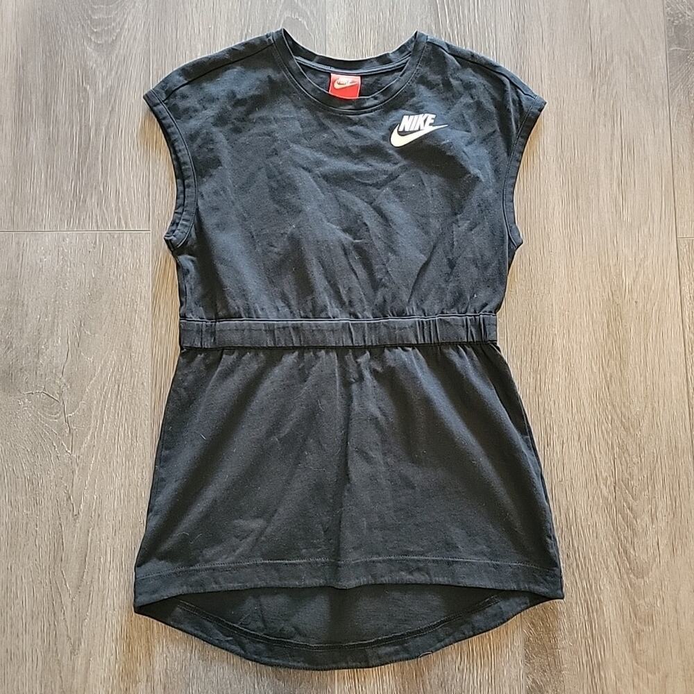 Nike Sportswear Women's Black Long Top Size Small Tennis Cute Skirt Play